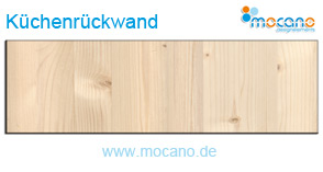 Spritzschutz Küche Holzstruktur Fichte