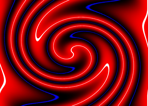 Red Twister Fototapete