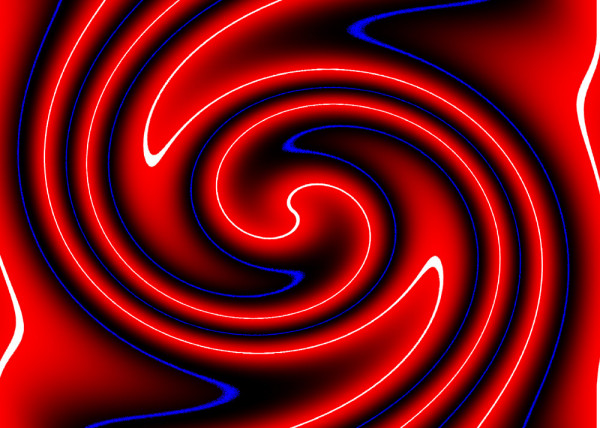 Red Twister Fototapete
