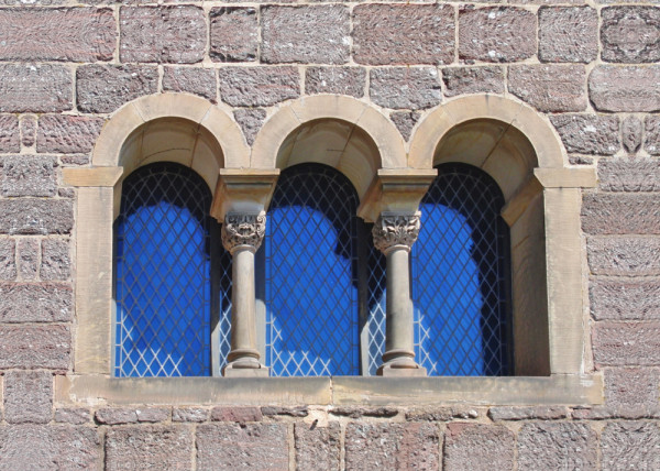 Historische Fenster Fototapete